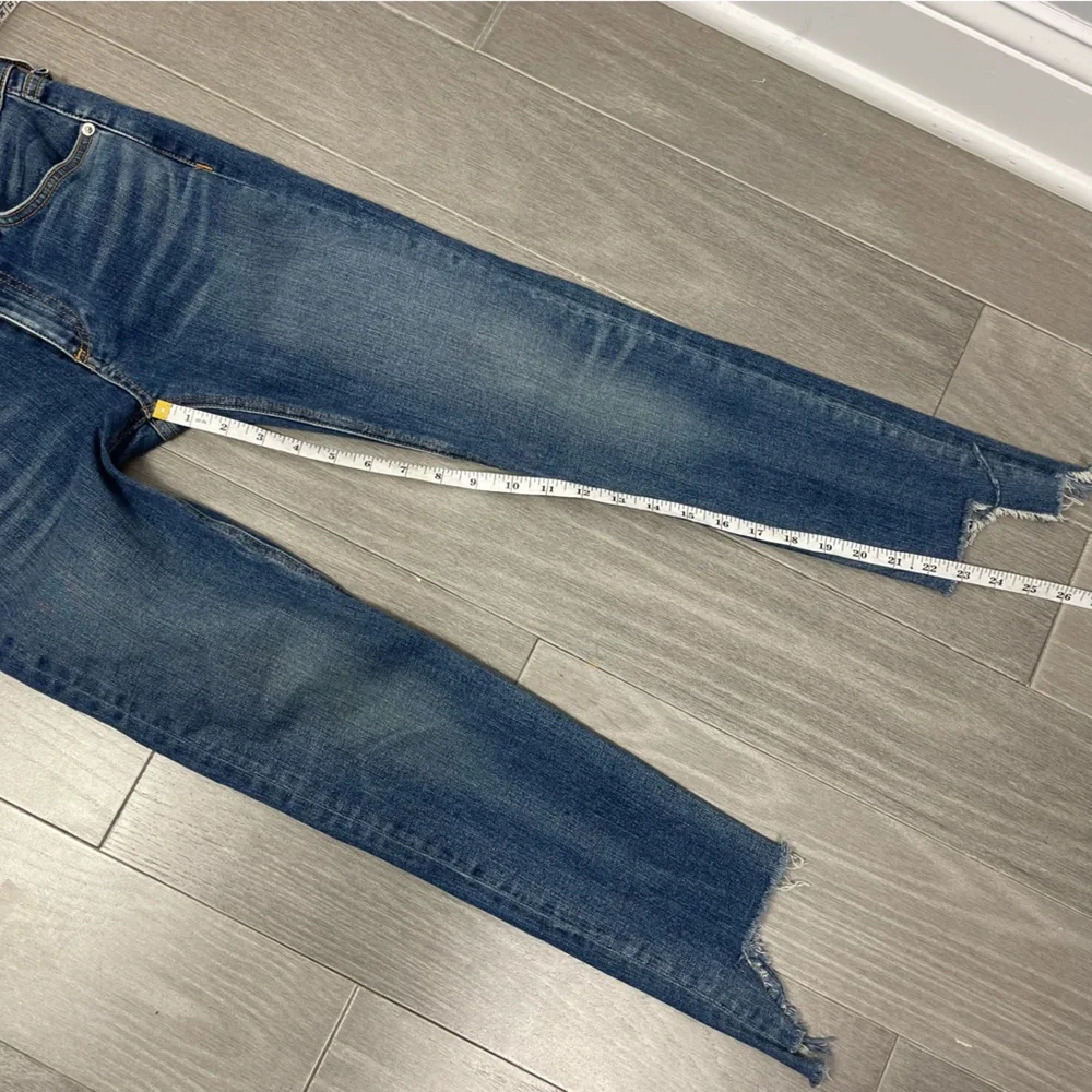 RAG & BONE Jeans Cate Step Hem Mid Rise Ankle Skinny in Hampton Size 24 - Picture 16 of 16
